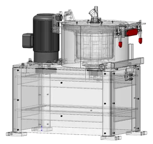 Vue 3D centrifugeuse manuelle et automatique