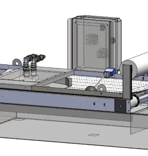 Filtre à bande gravitaire plan bêta