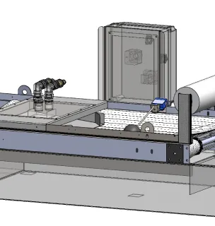 Filtre à bande gravitaire plan bêta